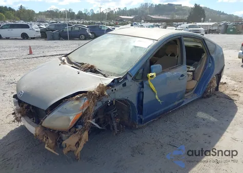 2009 Toyota Prius из США, поврежденный, VIN JTDKB20U397830347